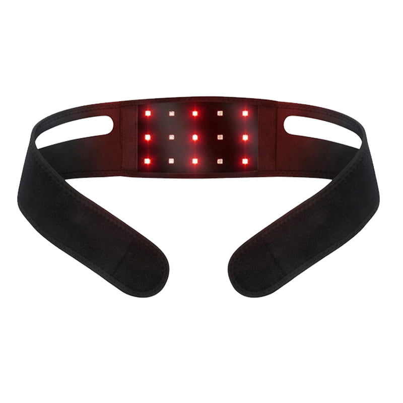 LED Infrared Therapy Chin Strap with V-shaped Face Lift LED Photon Therapy Facial Slimming Pad Wearable Pain Relief Tool Strap