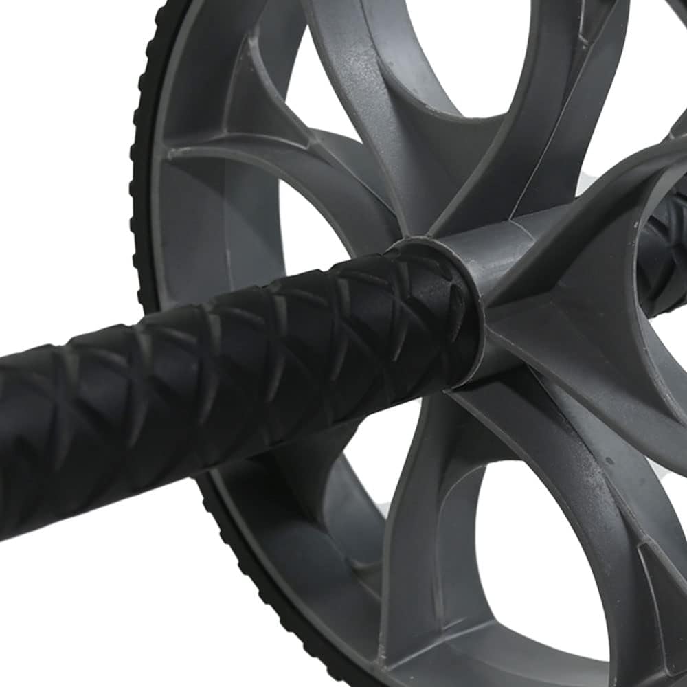 RAM Ab Abdominal Exercise Roller – ABS Wheel Gym Tool, Compact Home Fitness Training (Black)