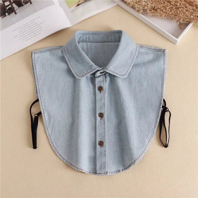 Women's Detachable Lace Collar — Vintage False Collar Accessory