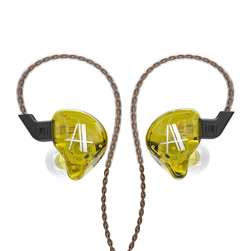 KZ ZSN Pro X Hybrid In-Ear Earphones — HIFI Bass Sport Earbuds