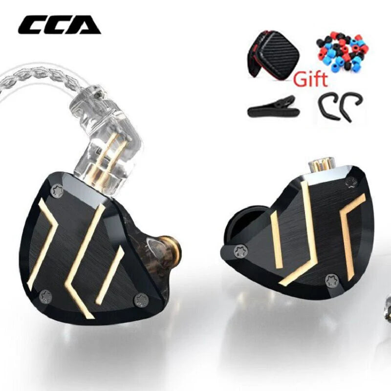 KZ ZSN Pro X Hybrid In-Ear Earphones — HIFI Bass Sport Earbuds