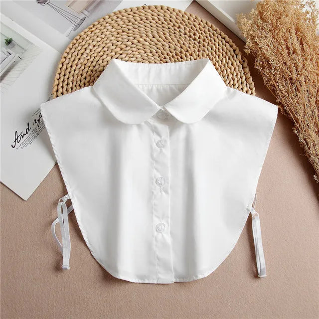 Women's Detachable Lace Collar — Vintage False Collar Accessory