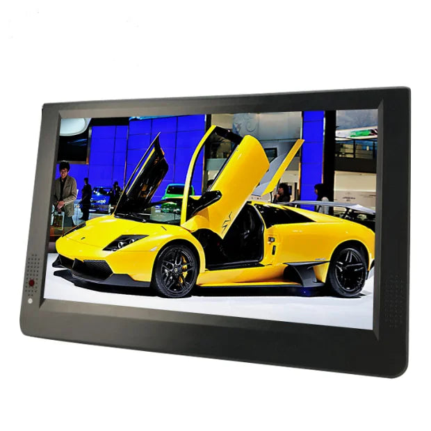 12-Inch Portable Mini TV | LED Display, AV, USB & VGA Inputs