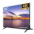 70-Inch 4K Smart LED TV | WiFi, HDTV & Hotel Use | Android