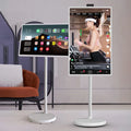 32-Inch Portable Smart TV | Touch Screen, Built-in Battery, Rotating Stand | Android