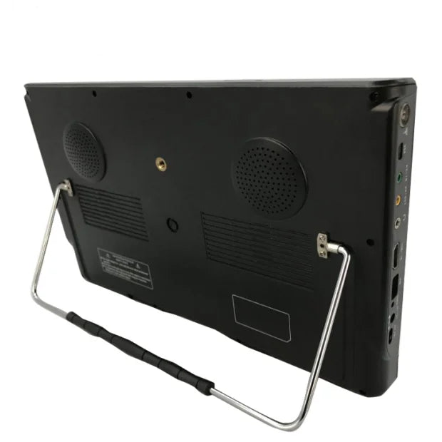 12-Inch Portable Mini TV | LED Display, AV, USB & VGA Inputs