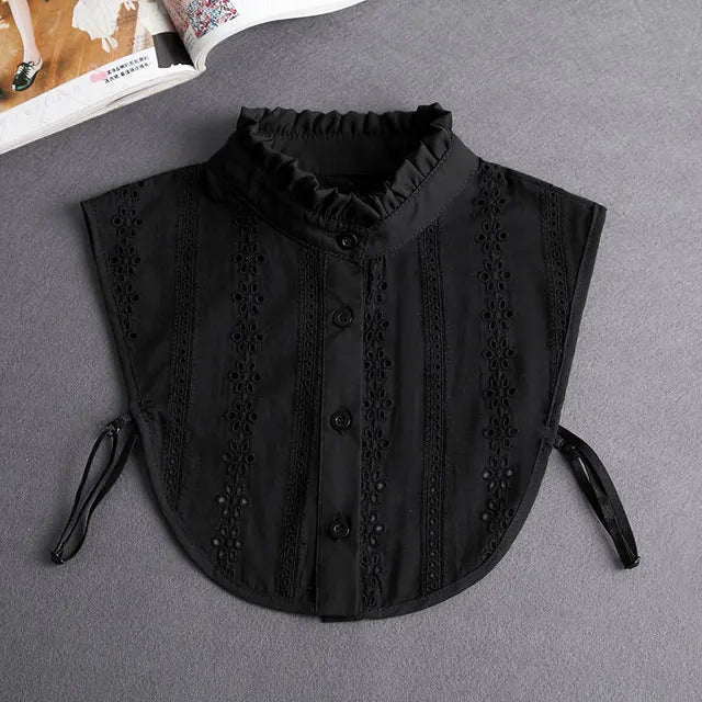 Women's Detachable Lace Collar — Vintage False Collar Accessory