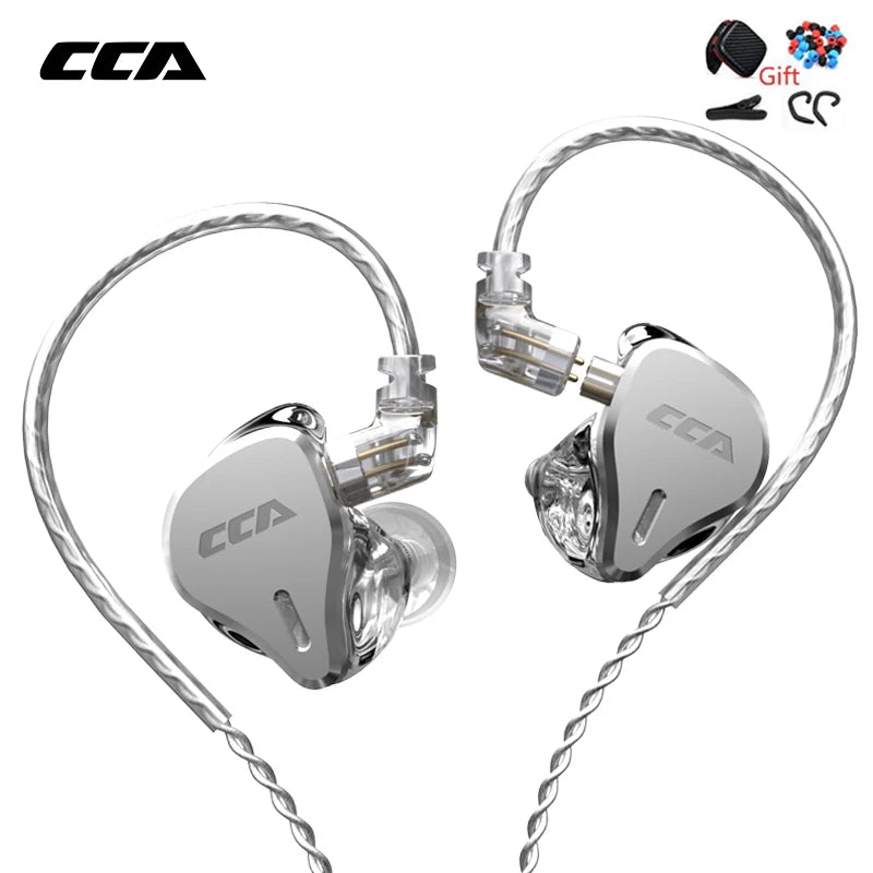 KZ ZSN Pro X Hybrid In-Ear Earphones — HIFI Bass Sport Earbuds