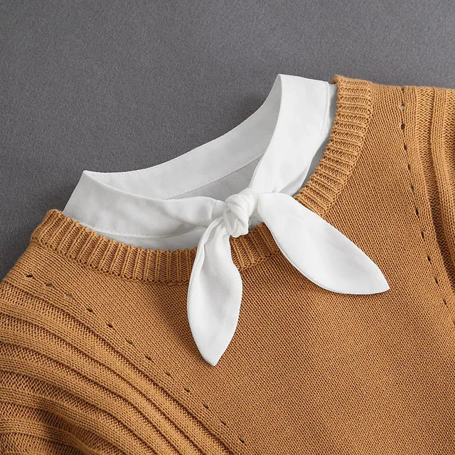 Women's Detachable Lace Collar — Vintage False Collar Accessory