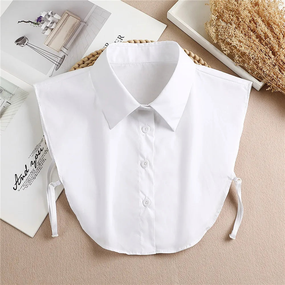 Women's Detachable Lace Collar — Vintage False Collar Accessory