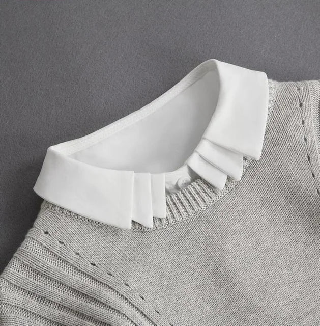 Women's Detachable Lace Collar — Vintage False Collar Accessory