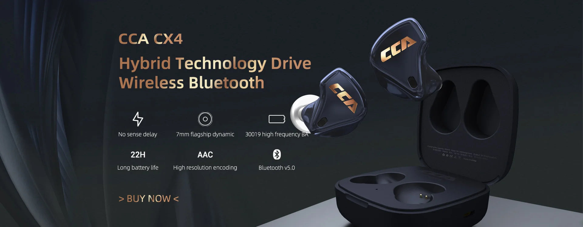 KZ ZSN Pro X Hybrid In-Ear Earphones — HIFI Bass Sport Earbuds