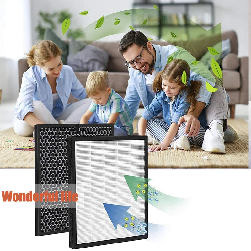 Air Purifier H13 Hepa Filter 545*298*19mm for 3M Filtrete FAP03 Filter PM2.5 Odor Air Cleaner