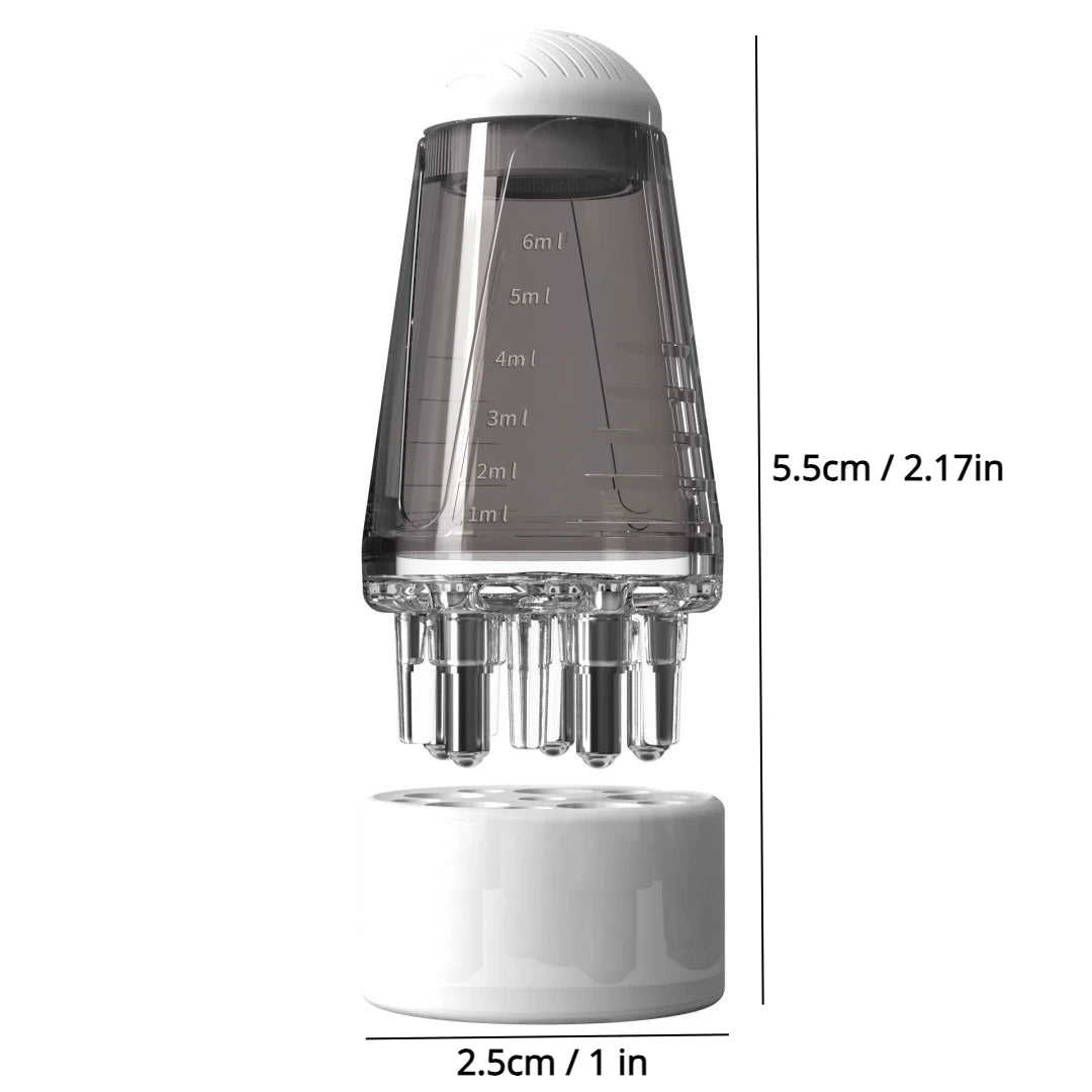 Scalp Applicator Liquid Comb Mini Scalp Massage Brush Essential Oil Guiding Massager Hair Growth Oil Applicator Hair Care Tools
