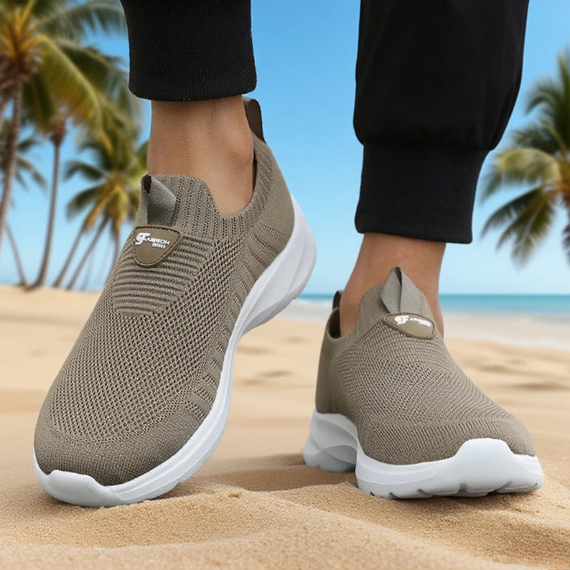Men's Running Mesh Shoes — Lightweight Breathable Athletic Sneakers