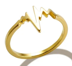 Women's Zircon Ring — Waterproof Stainless Steel Fashion Jewellery
