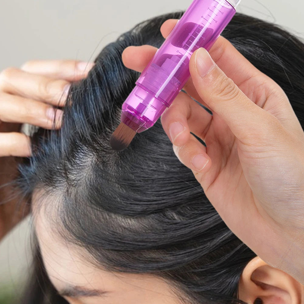 Scalp Applicator Liquid Comb Portable Liquid Guiding Massager Comb Bottle Applicator Brush for Hair Growth Serum Oil Apply