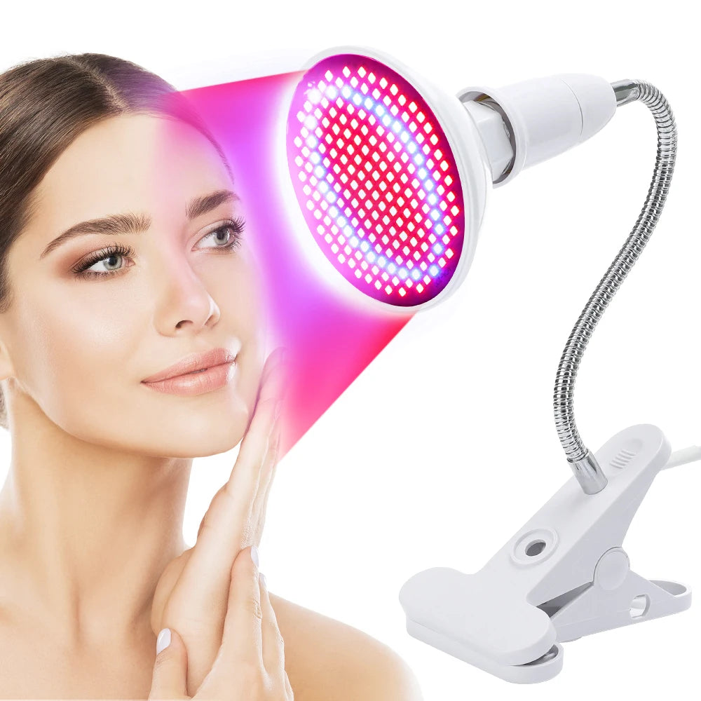 LED Beauty Light Red Blue Light Device Professional Facial Rejuvenation Lam Spa Skin Care