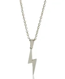 Women's Square Pendant Necklace — Delicate Stainless Steel Chain