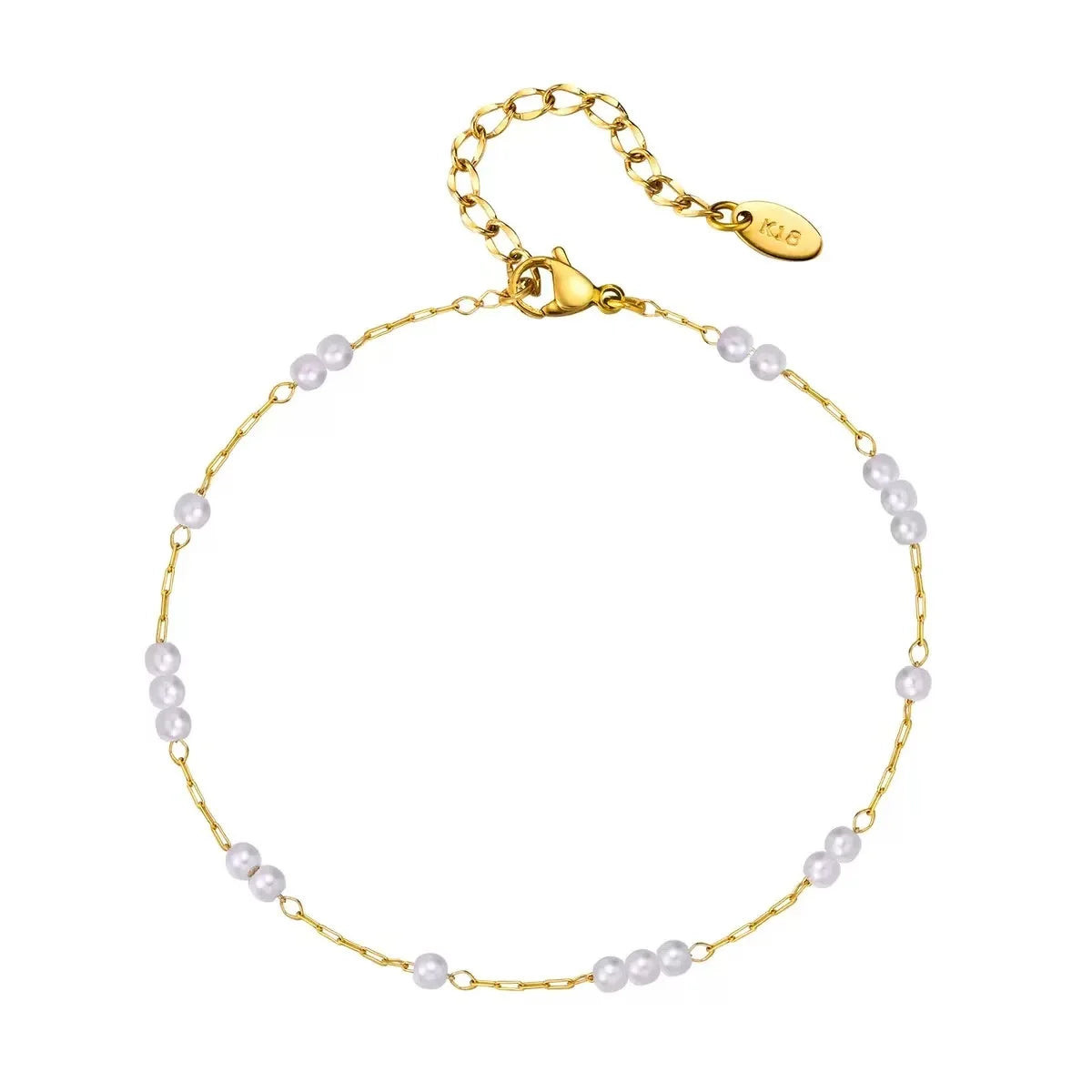 Stainless Steel Bohemian Anklet — Waterproof Personalised Foot Jewellery