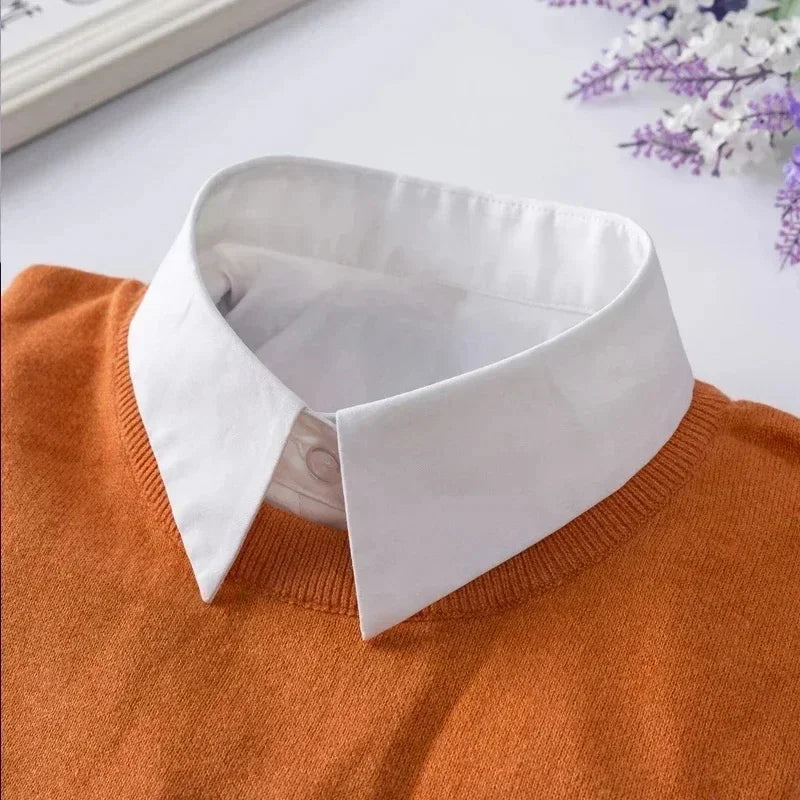 Women's Detachable Lace Collar — Vintage False Collar Accessory