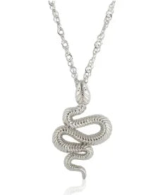 Women's Square Pendant Necklace — Delicate Stainless Steel Chain