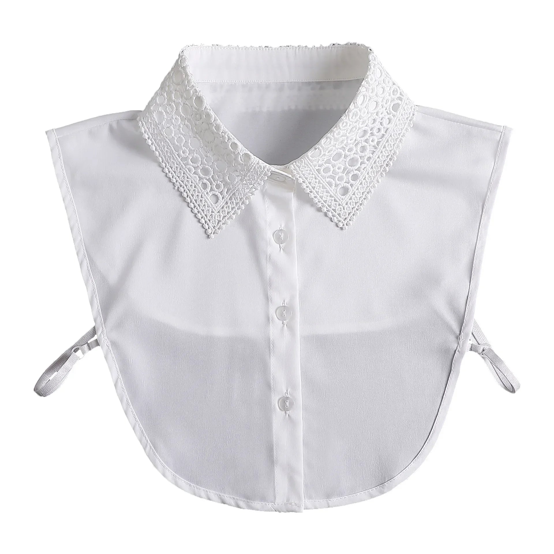 Women's Detachable Lace Collar — Vintage False Collar Accessory