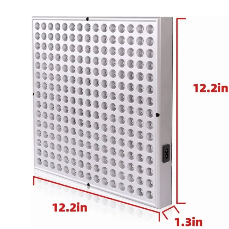 LED Red Light Therapy Panel Lamp for Facial Anti Aging Skin Care Beauty 225pcs LED Light Body Pain Relief Physical Therapy