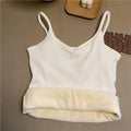 Women's Thermal Velvet Sleeveless Top — Warm Winter Underwear Base Layer