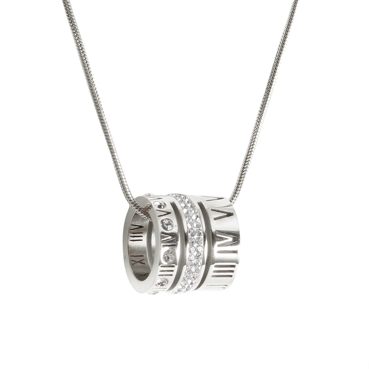 Women's Heart Pendant Necklace — Waterproof Stainless Steel Jewellery