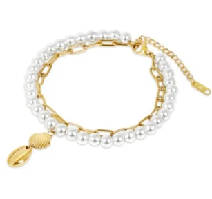 Stainless Steel Bohemian Anklet — Waterproof Personalised Foot Jewellery