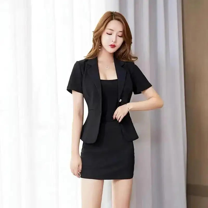 Woman Work Clothes Suit Hotel Waiter Beauty Salon Spa Massage Nail Cafe Sexy Foot Bath Sauna Technician Overall Skirt Uniform