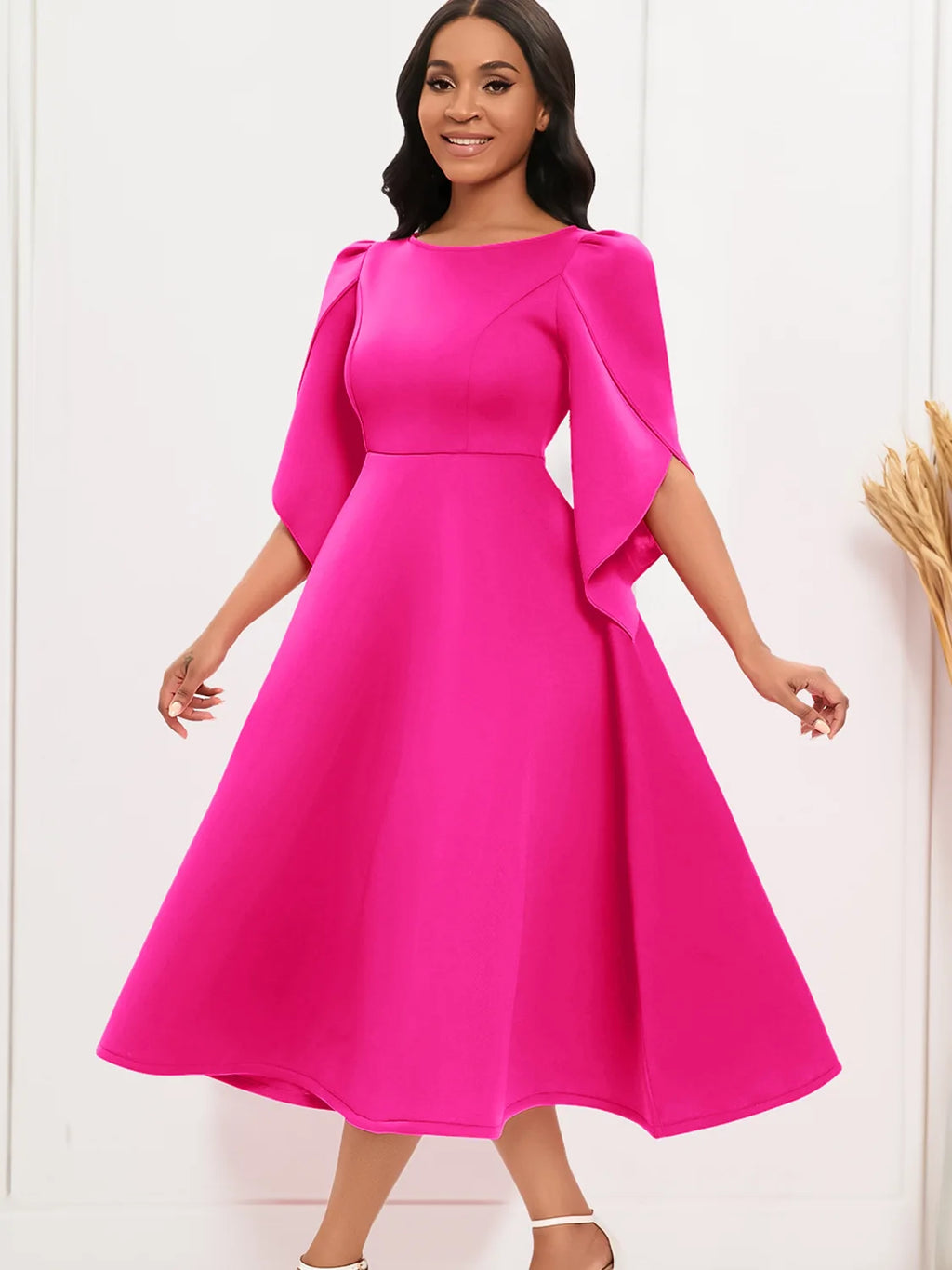 Women's clothing autumn new style elegant and fashionable banquet dress, grand display dress, African party bridesmaid dress