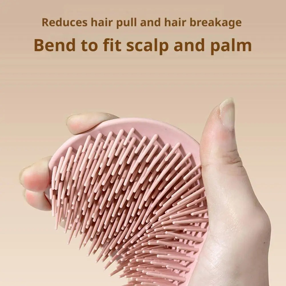 Hair Scalp Massager for Hair Care Scalp Scrubber Shampoo Brush & Exfoliator for All Hair Types Relaxing & Exfoliating