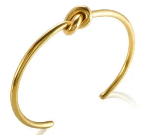 Stainless Steel Crystal Bracelet Bangle — Elegant 3-Crystal Women's Jewellery