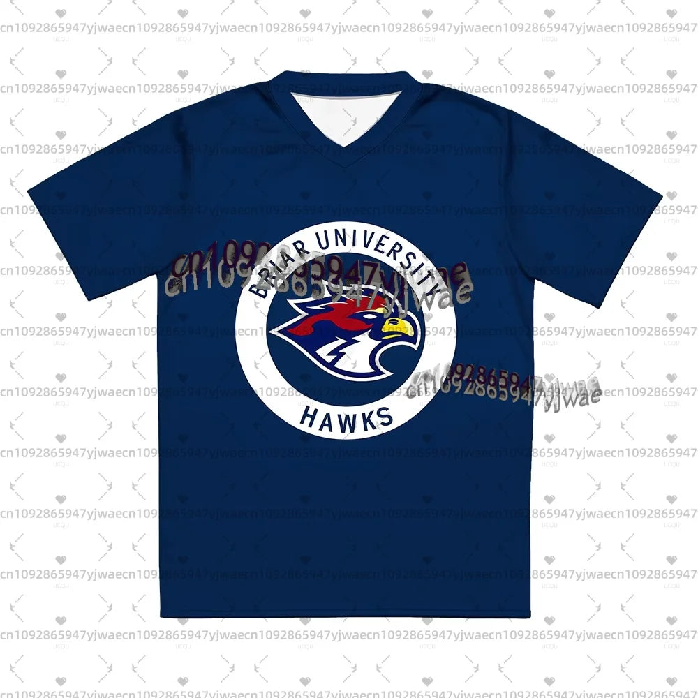 Men Women Off Campus Briar University Jersey Graham 44 fans 22 DI LAURENTIS 66 Tucker46 T-shirt V-neck Short Sleeve Men t-shirt