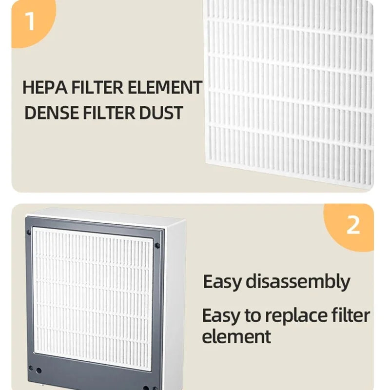Desktop Air Purifier With HEPA Filter Portable Air Cleaner Odor Remover Air Freshener for Car Bedroom Office Mini Air Purifier