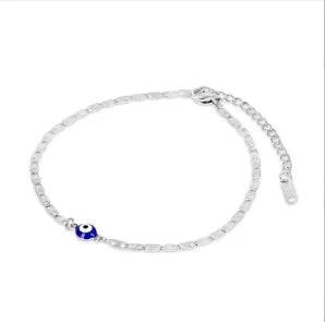 Stainless Steel Bohemian Anklet — Waterproof Personalised Foot Jewellery