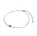 Stainless Steel Bohemian Anklet — Waterproof Personalised Foot Jewellery