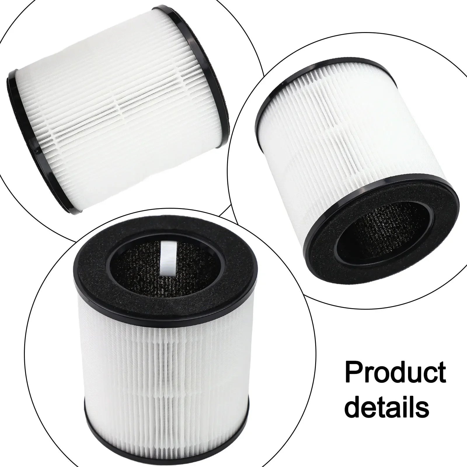 Activated Carbon Filter Air Purifier Filter Indoor Air Purification Hassle-free Installation HEPA Air Purifier Filter
