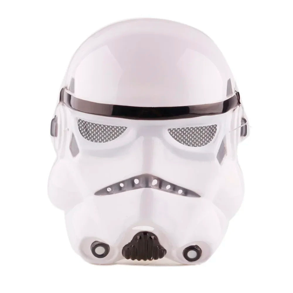 LED Light Mask Helmet Halloween Christmas PV Darth Vader Mask Soldiers Luminous Masks