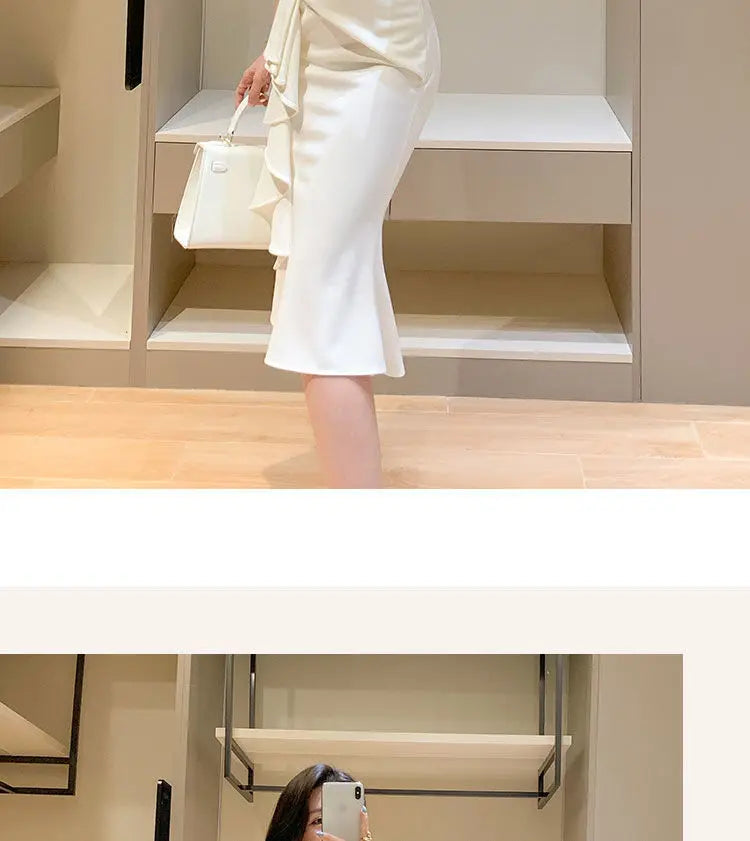 Women Clothes Sexy Fashion Long Dress Ladies Elegant Slim Solid Dresses Office Lady Club Dress Party Clothing Bodycon Dress