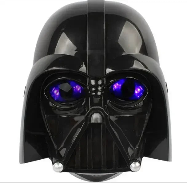 LED Light Mask Helmet Halloween Christmas PV Darth Vader Mask Soldiers Luminous Masks