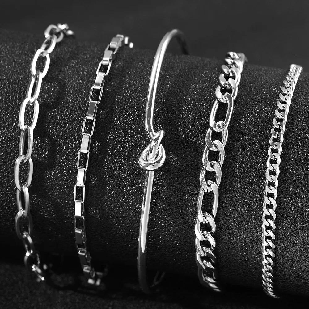 Stainless Steel Bohemian Anklet — Waterproof Personalised Foot Jewellery