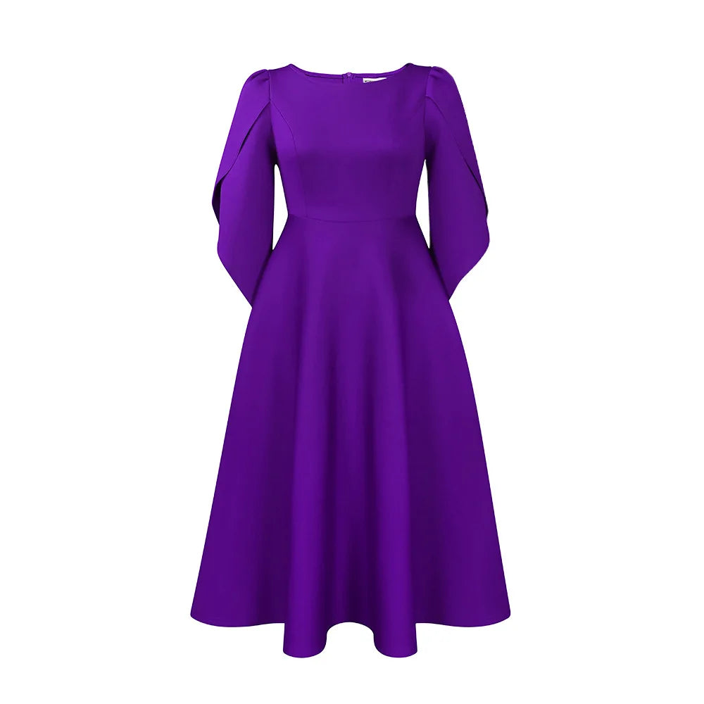 Women's clothing autumn new style elegant and fashionable banquet dress, grand display dress, African party bridesmaid dress