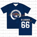 Men Women Off Campus Briar University Jersey Graham 44 fans 22 DI LAURENTIS 66 Tucker46 T-shirt V-neck Short Sleeve Men t-shirt