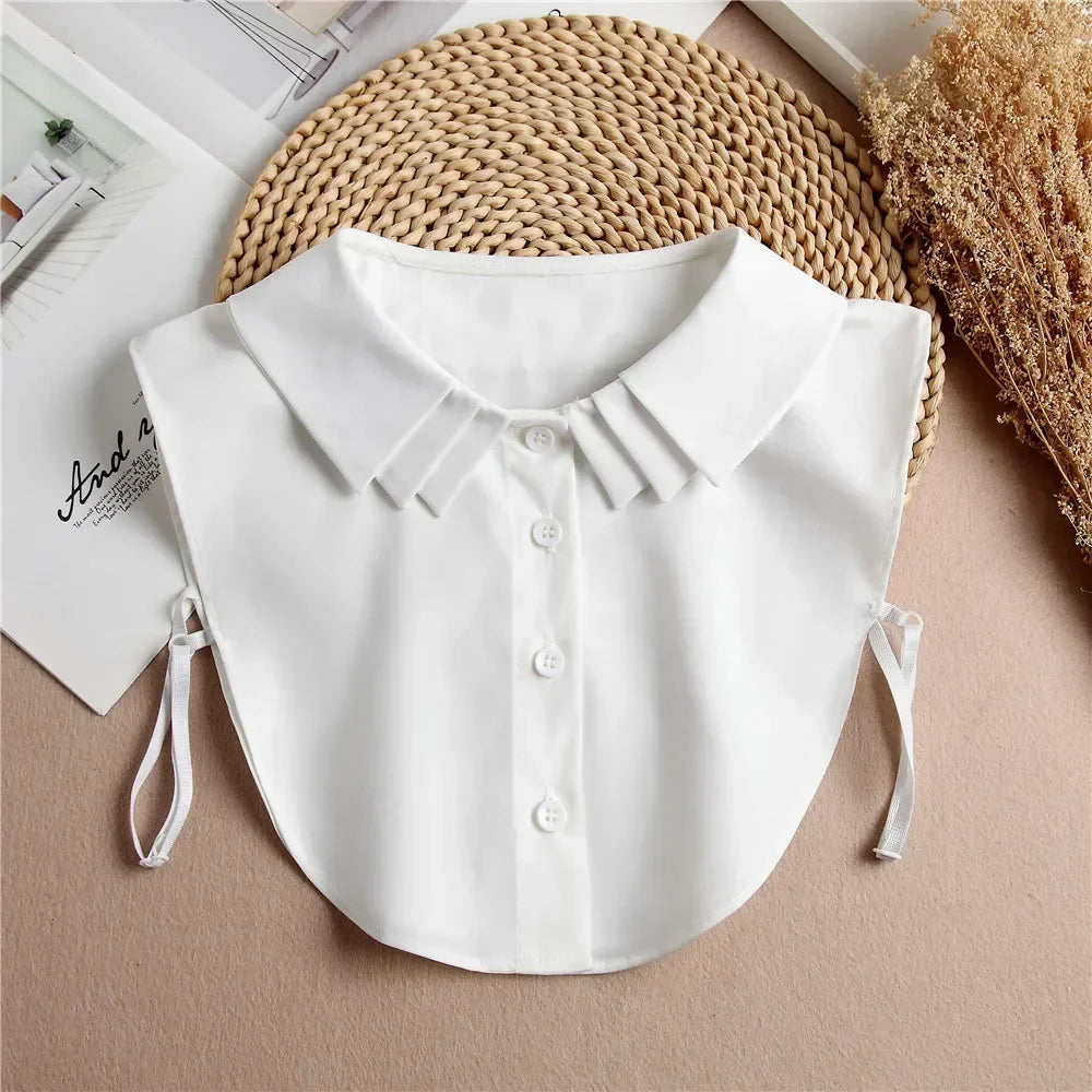 Women's Detachable Lace Collar — Vintage False Collar Accessory