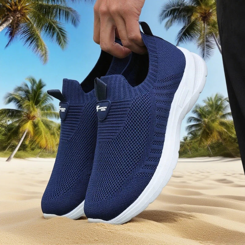 Men's Running Mesh Shoes — Lightweight Breathable Athletic Sneakers
