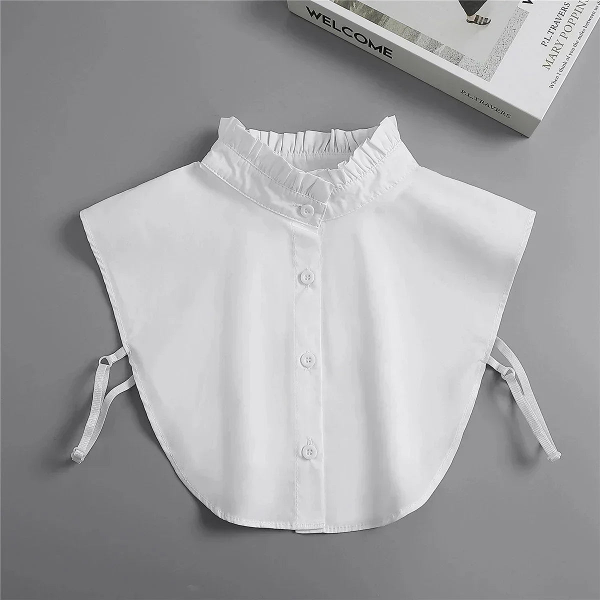 Women's Detachable Lace Collar — Vintage False Collar Accessory