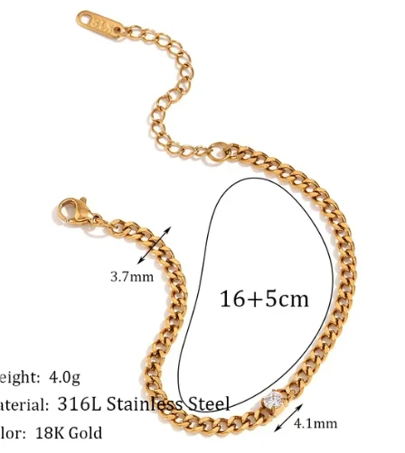 Stainless Steel Bohemian Anklet — Waterproof Personalised Foot Jewellery